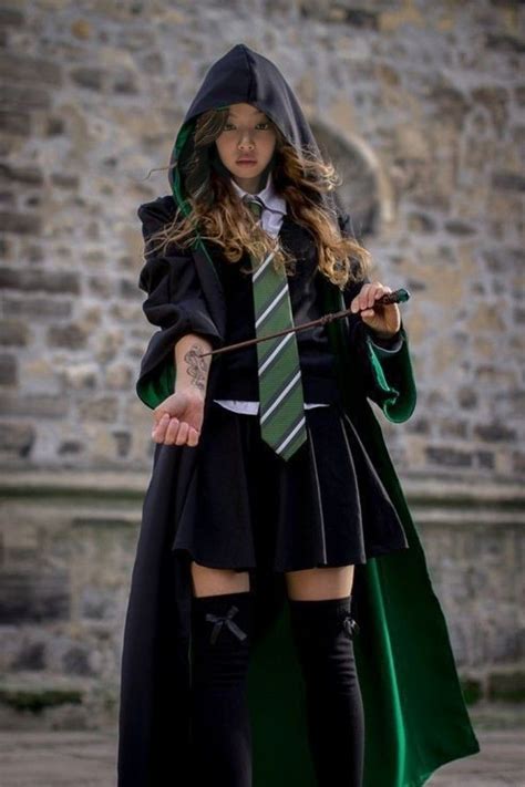 Jennie • Slytherin Гарри поттер одежда Наряды Модные стили