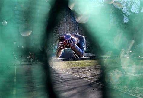 With much anticipation, the "Embrace" memorial honoring MLK will be