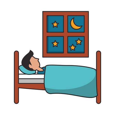 Dibujos Animados Para Dormir Y Descansar Vector En Vecteezy