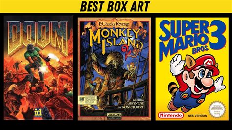 The Best Video Game Box Covers Ever Ranked Youtube