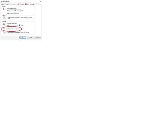 Cursor / Mouse Pointer disappears from screen, doesn't reappear