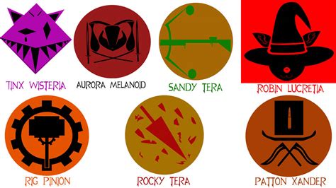 Rwby Legends Reaper Squadrons Oc Emblems By Zakharius On Deviantart