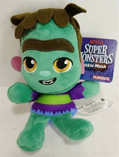 Netflix Super Monsters Frankie Mash Plush Toy Nwt Playskool Netflix