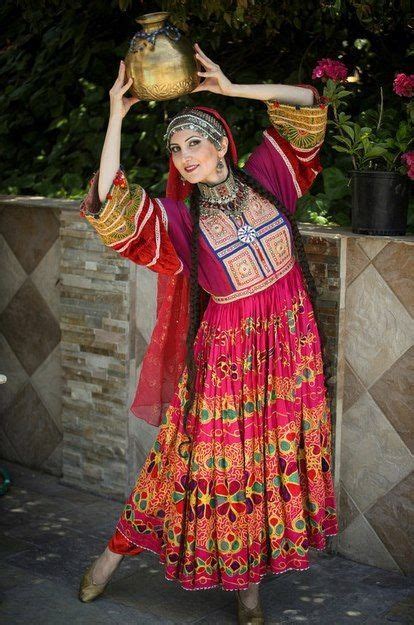 Afghan Dress Traditional Attire Traditional Dresses Afghanistan