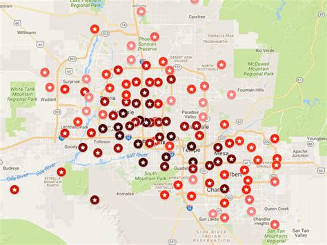 City Map Images Map Of Zip Codes In Phoenix Az