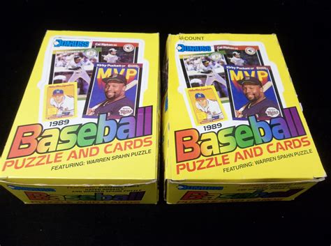 In fact, the 11 cards below can fetch decent prices on ebay, provided you're aiming for psa 9 or psa 10 cards — that is, the cream of the crop. Lot Detail - 1989 Donruss Baseball- 2 Unopened Wax Boxes