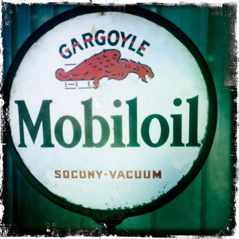 Vintage Gargoyle Mobiloil Metal Sign Explore Lynn Friedman Flickr