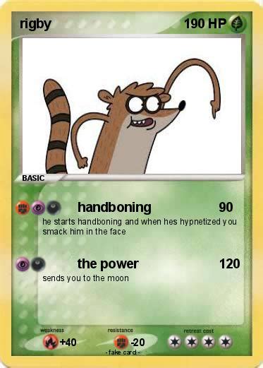 Pokémon Rigby 525 525 Handboning My Pokemon Card