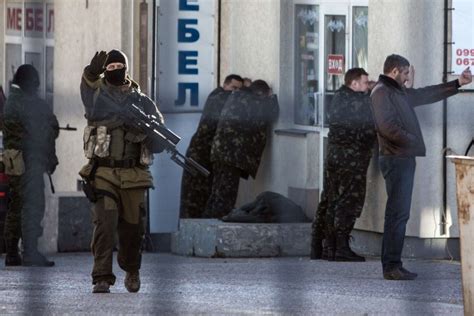 Un Mort En Crimée La Phase Militaire Du Conflit Déclenchée Selon Kiev