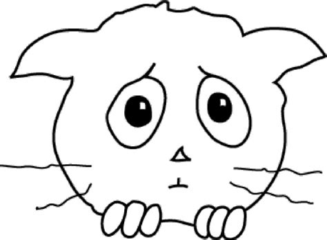 See more ideas about cat drawing, cat tattoo, dog cat. Cat Sad clip art Free vector in Open office drawing svg ...