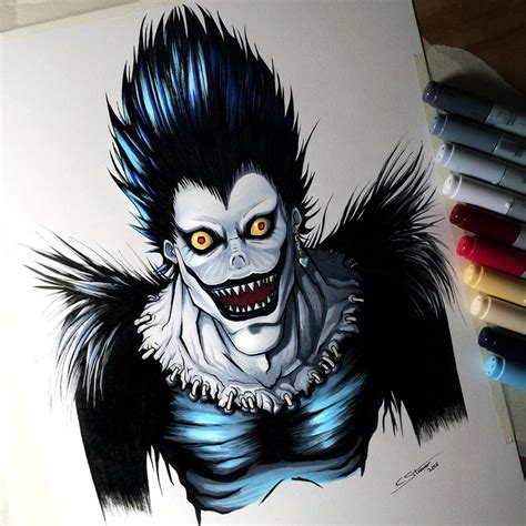 Ryuk from Death Note - Drawing by LethalChris on DeviantArt