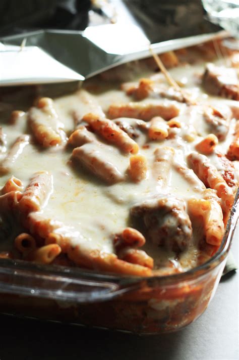 Baked Ziti With Meatballs Cooking Up Cottage