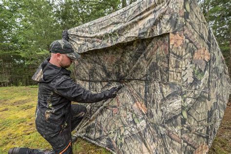 How To Build A Ground Blind For Bowhunting Blinds