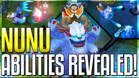 Nunu Rework All Abilities Revealed The Boy And His Yeti New
