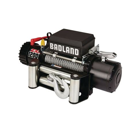 Badland 12000 Lb Off Road Vehicle Electric Winch And Automatic Load