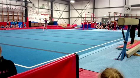 General Gymnastics Level 2 Competition Floor Routine Uk Youtube