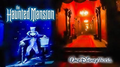 Haunted Mansion On Ride Low Light 4k Pov Magic Kingdom Walt Disney World 2023 12 28 Youtube