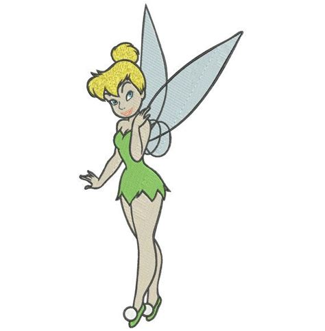 Instant Download Machine Embroidery Designs Tinker Bell Peter Pan