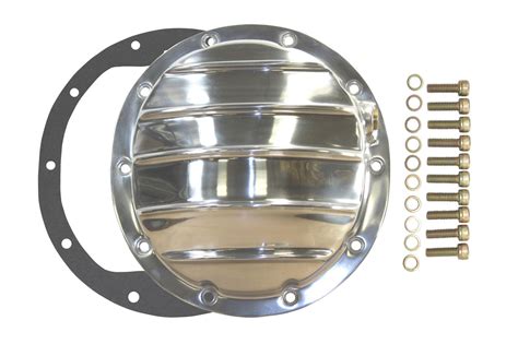Polished Aluminum Chevy Gm 10 Bolt Differential Cover For 85 Inch Ring