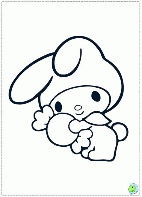 Kuromi Coloring Pages - Coloring Home