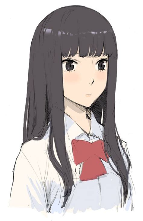 Anime Girl Hairstyles Bangs
