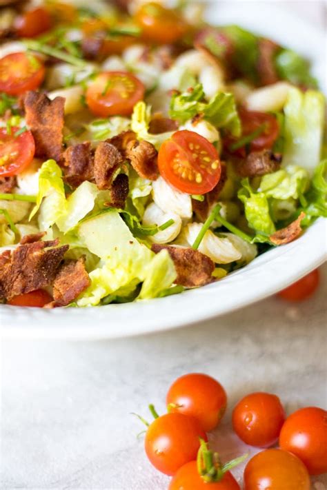 To store the pasta salad, it's a good idea to toss them in the freezer for storage. BLT Pasta Salad | A Mind "Full" Mom