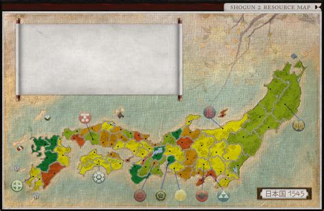 Shogun Ii Total War Die Karte Interaktiv