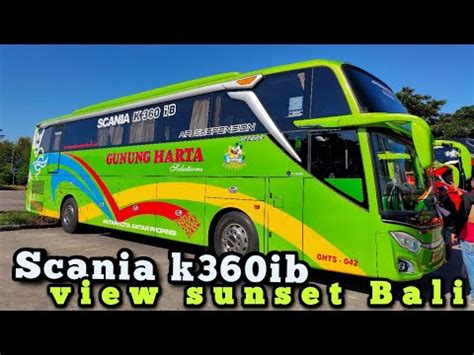 Perusahaan otobus (po) asal bali ini menyediakan layanan bus kelas eksekutif, vip, dan patas ac untuk melayani lebih dari 50 trayek yang mencakup beberapa wilayah di jakarta. Trip report gunung harta Scania k360ib Denpasar- malang ...