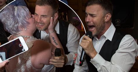 The Take That Bride Was Overcome As Her Idol Arrived At Her Wedding Reception Wedding Reception