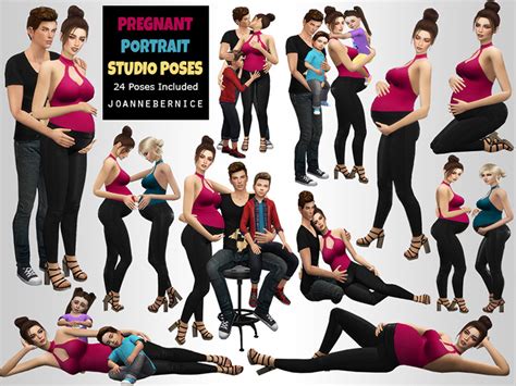 Best Sims 4 Pregnancy Poses All Free To Download Fandomspot Parkerspot
