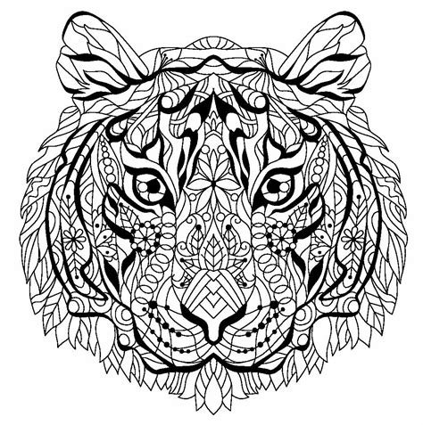 Desenhos De Tigre Para Colorir Pop Lembrancinhas