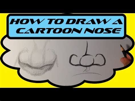 How to draw simple cartoons noses that anyone can make. How to Draw a Cartoon Nose - Easy Drawings - YouTube