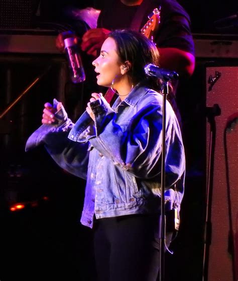 Demi Lovato Rehearses For New Years Eve Performance At