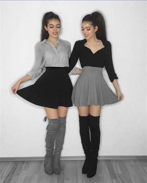 Twin Outfits Fashion Outfits Girl Fashion
