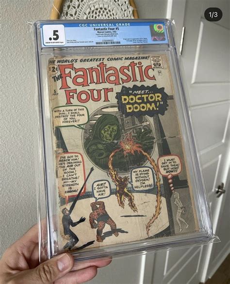Fantastic Four 5 Cgc 5 First Appearance Of Dr Doom C