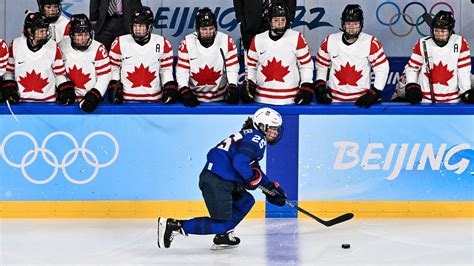Canada Defeats Us In Womens Hockey To Renew Classic Olympic Rivalry