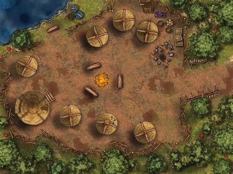 Goblin Camp Battle Map 30x30 Rbattlemaps - vrogue.co