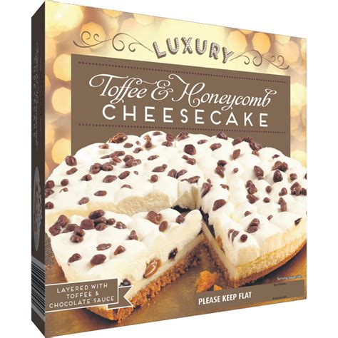 Iceland Luxury Toffee And Honeycomb Cheesecake 800g Christmas Party
