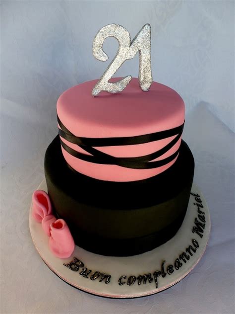See more ideas about 21st birthday cakes, 21st birthday, 21st birthday cake. Pink And Black 21St Birthday Cake - CakeCentral.com