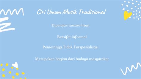 Materi Musik Tradisional Ppt - Materi Cabang Seni Dan Seni Musik