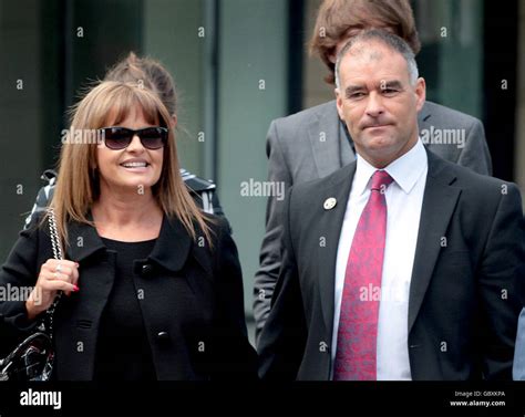 Former Socialist Msp Tommy Sheridan And Wife Gail Arrive At The High Court In Edinburgh Where
