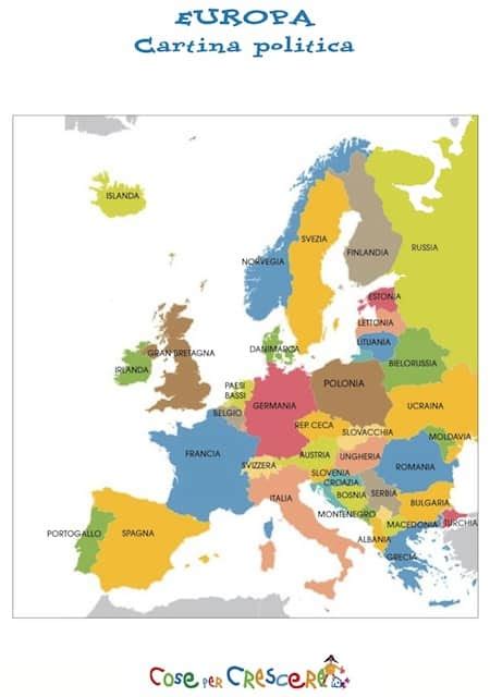 Set di 10 carte geografiche dell'europa realizzate in scala 1:4.915.000. Cartina Geografica Italia Fisica Da Colorare - Immagini ...