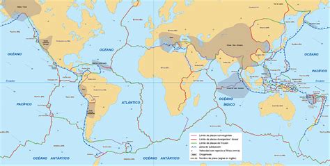 Observe O Mapa Das Placas Tectonicas Base No Mapa E Nos Seus Images
