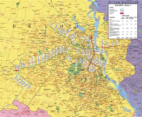 Map Of Delhi Free Printable Maps