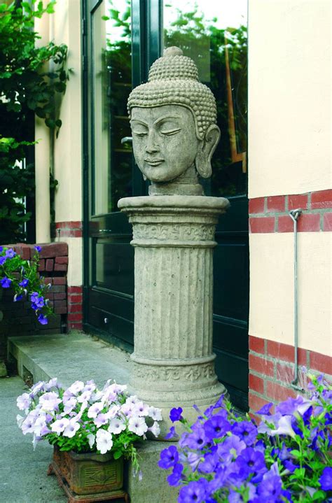 Stone Buddha Head Statue Free Uk Delivery