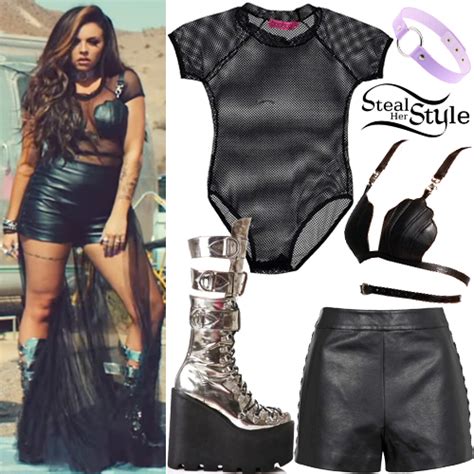 Jesy Nelson Shout Out To My Ex Video Outfits Steal Her Style