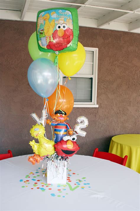 Funny Sesame Street Birthday Party Ideas Decoration For Boys By