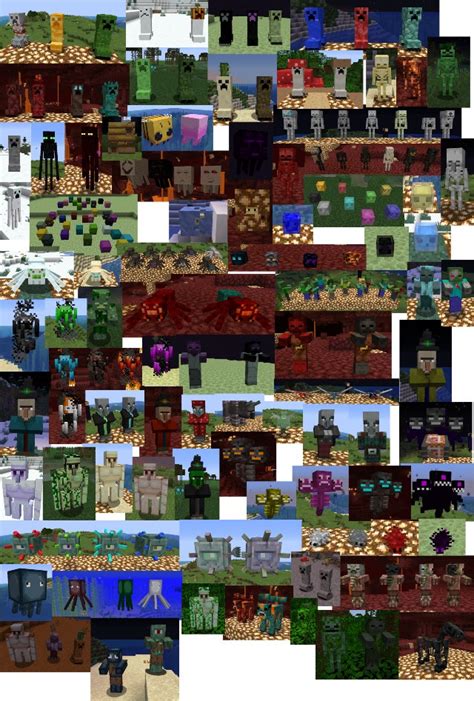 Various Mobs Texture Pack Para Minecraft 1144 Zonacraft