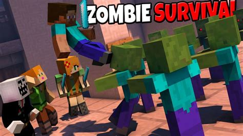Zombie Horde Hunts Me Down Minecraft Zombie