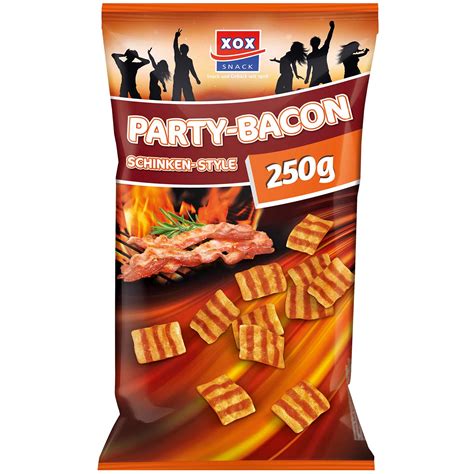 XOX Party Bacon Schinken Geschmack 250g Online Kaufen Im World Of